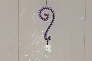 ブルー・ベージュサンキャッチャー