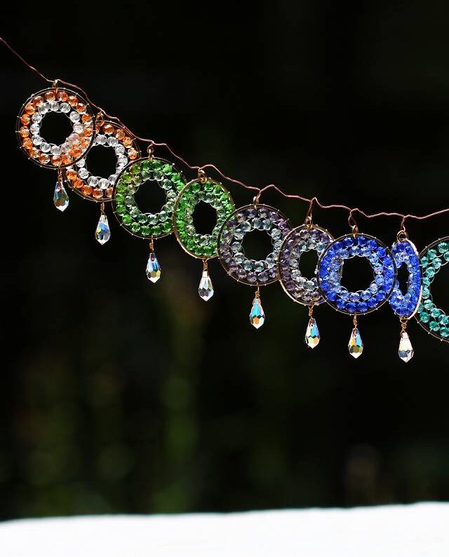 スワロフスキーキラキラピアス